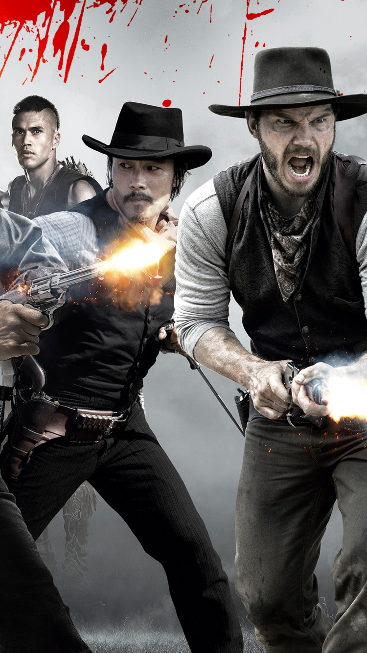 Magnifique Sept, Antoine Fuqua, Denzel Washington, Manuel Garcia-rulfo, Vincent Donofrio. Wallpaper in 750x1334 Resolution