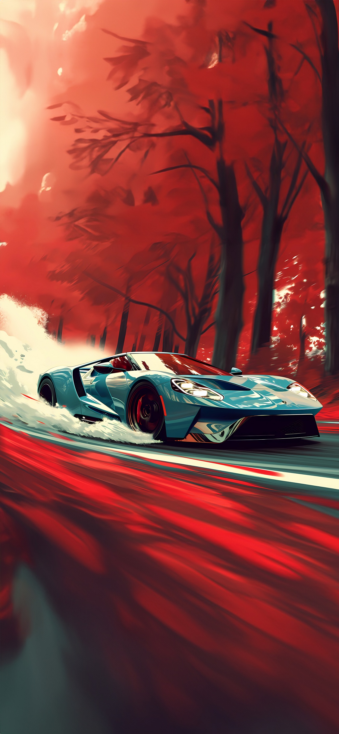 Sports Car, Cars, Sports Car Racing, Supercar, Grand Tourer. Wallpaper in 1125x2436 Resolution