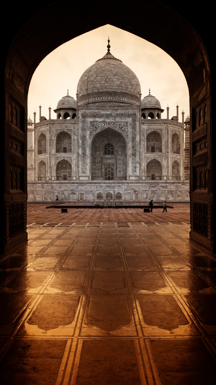 Taj Mahal, Le Fort D'Agra, Taj Mahal Noir, Itmad-ud-Daula, Jantar Mantar Jaipur. Wallpaper in 750x1334 Resolution