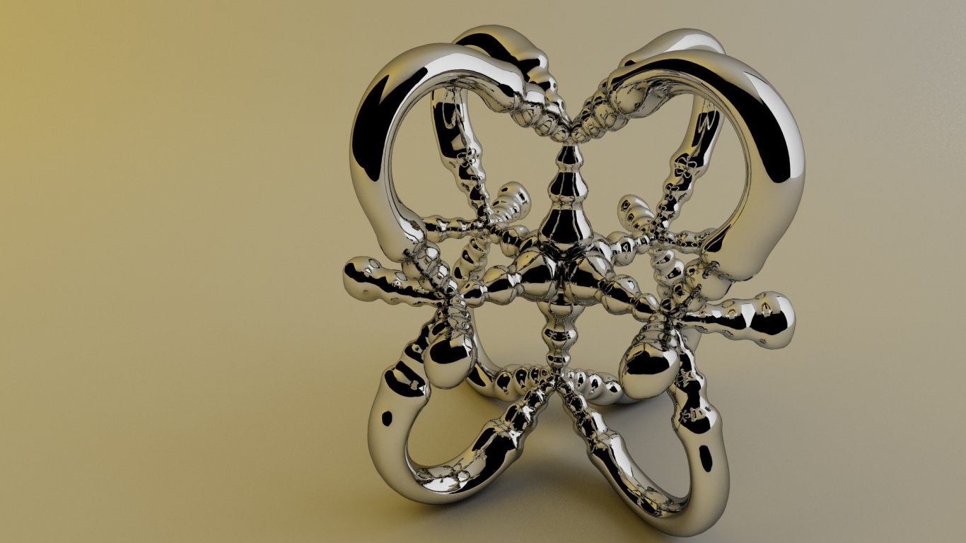 Pendentif Croix en Argent et Diamants. Wallpaper in 1366x768 Resolution