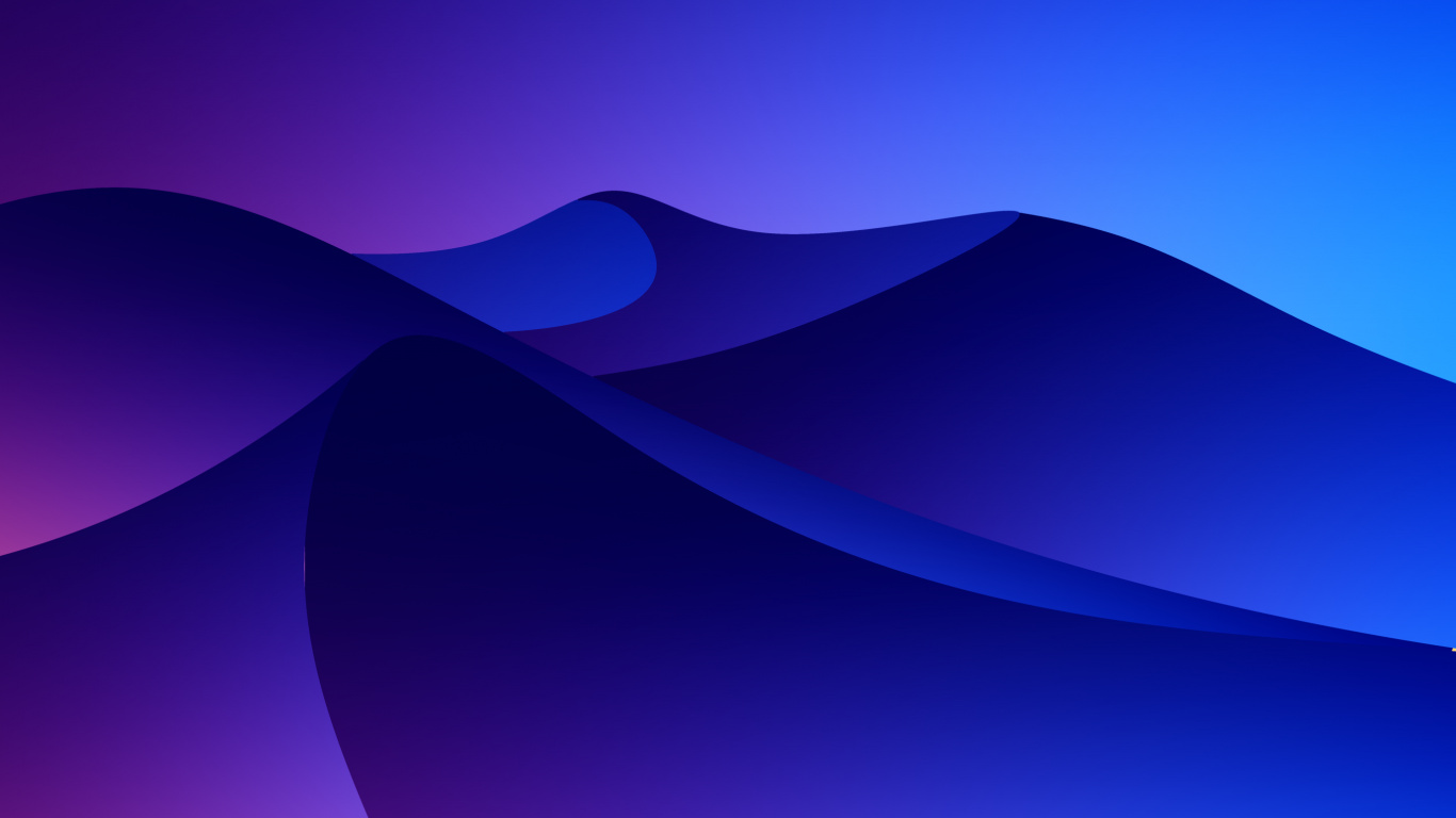 Ambiente, Azure, Morado, Paisaje Natural, Pendiente. Wallpaper in 1366x768 Resolution