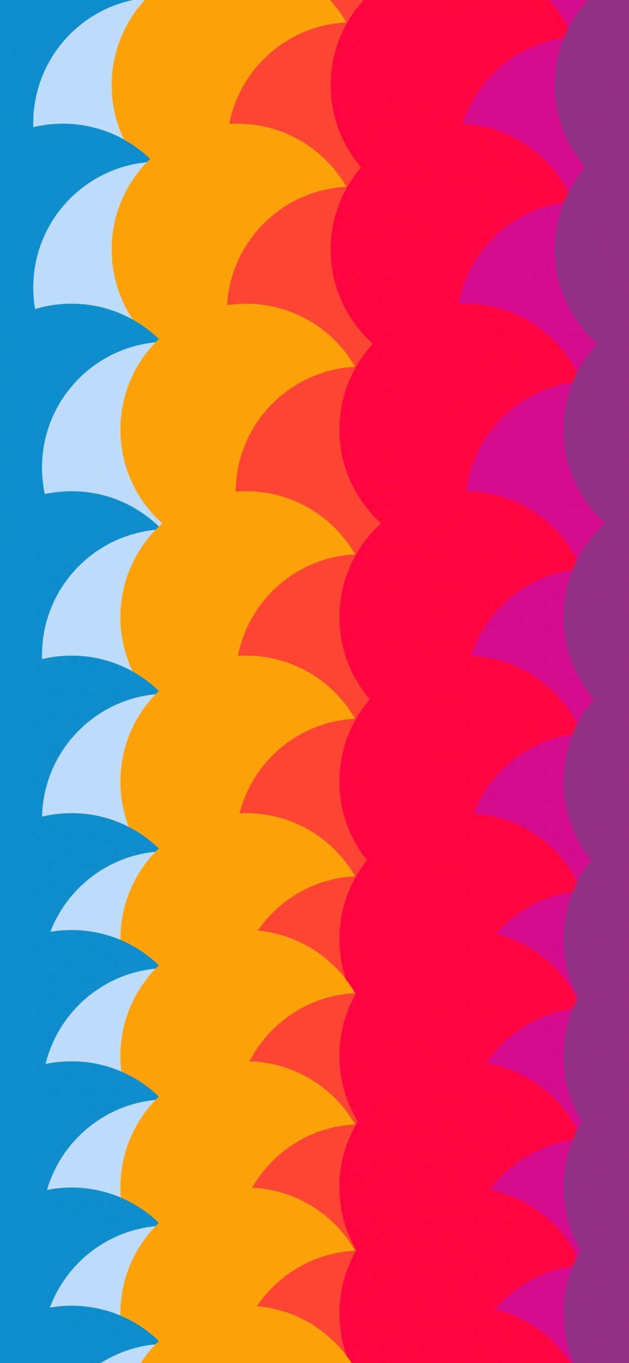 Orange, Geometrie, Mathematik, Werkstoffeigenschaften, Farbtöne Und Schattierungen. Wallpaper in 1242x2688 Resolution