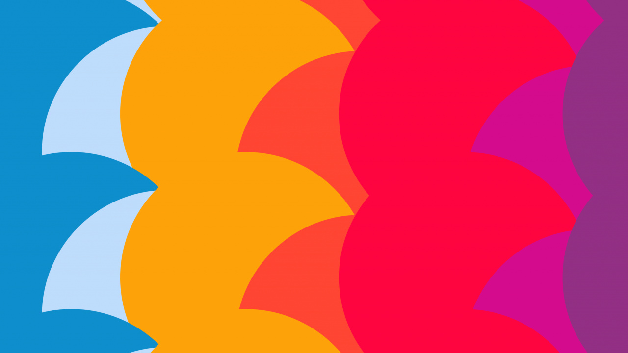 Orange, Geometrie, Mathematik, Werkstoffeigenschaften, Farbtöne Und Schattierungen. Wallpaper in 1280x720 Resolution