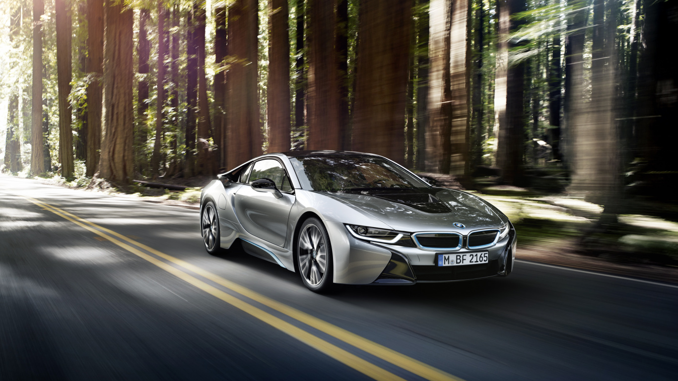 2015 BMW I8, BMW, Deportivo, el Rendimiento Del Coche, Coche Mundial Del Año. Wallpaper in 1366x768 Resolution