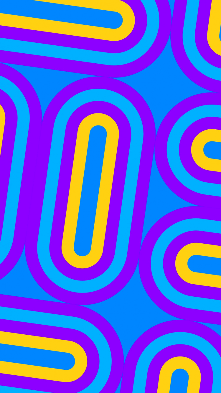 Cercle, Graphisme, Arts Visuels, Azure, Rectangle. Wallpaper in 750x1334 Resolution