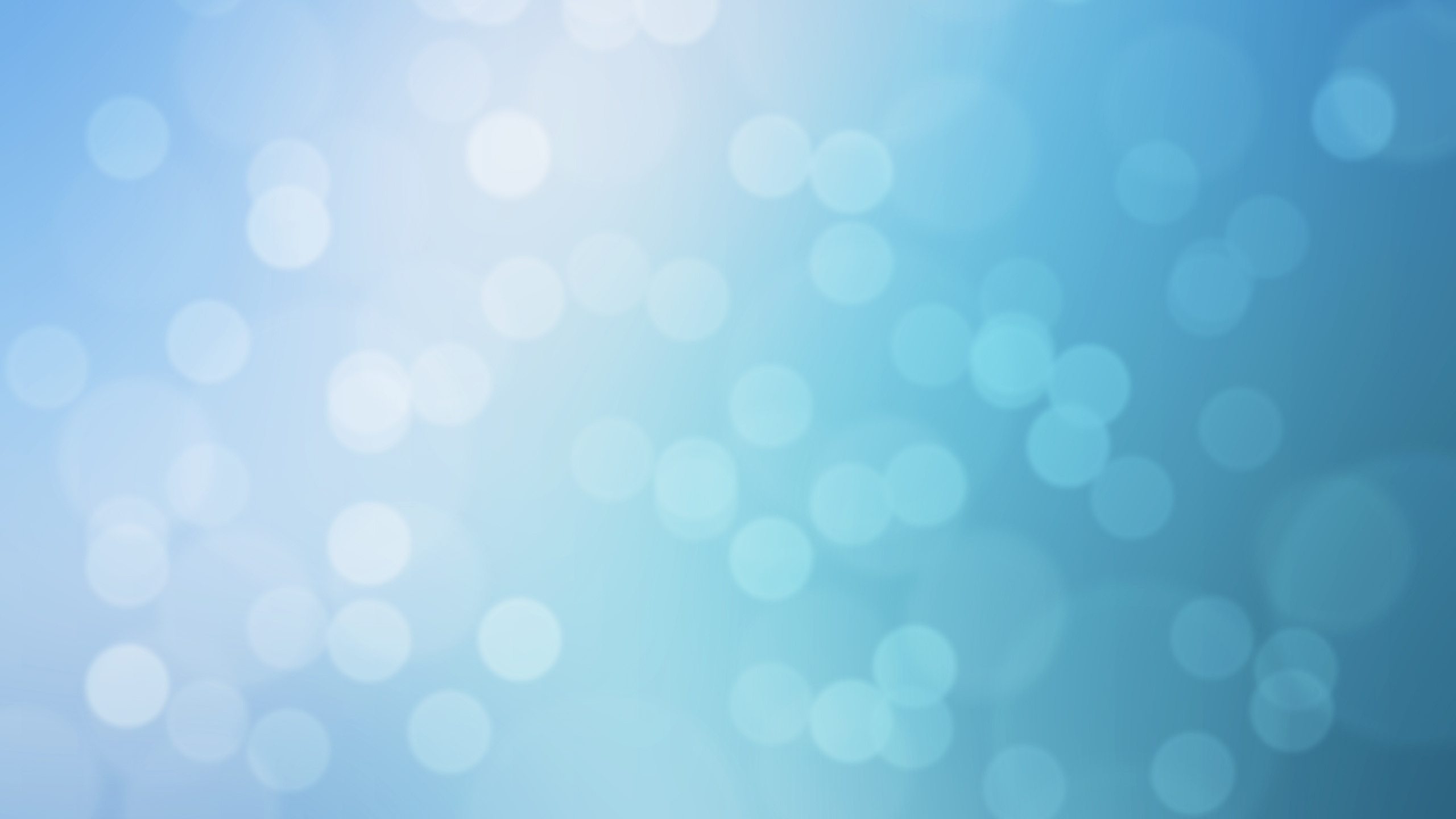 Lumières Bokeh Bleues et Blanches. Wallpaper in 2560x1440 Resolution