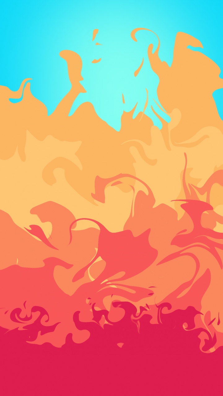 Arts Visuels, Color, Art, Conception, Orange. Wallpaper in 720x1280 Resolution