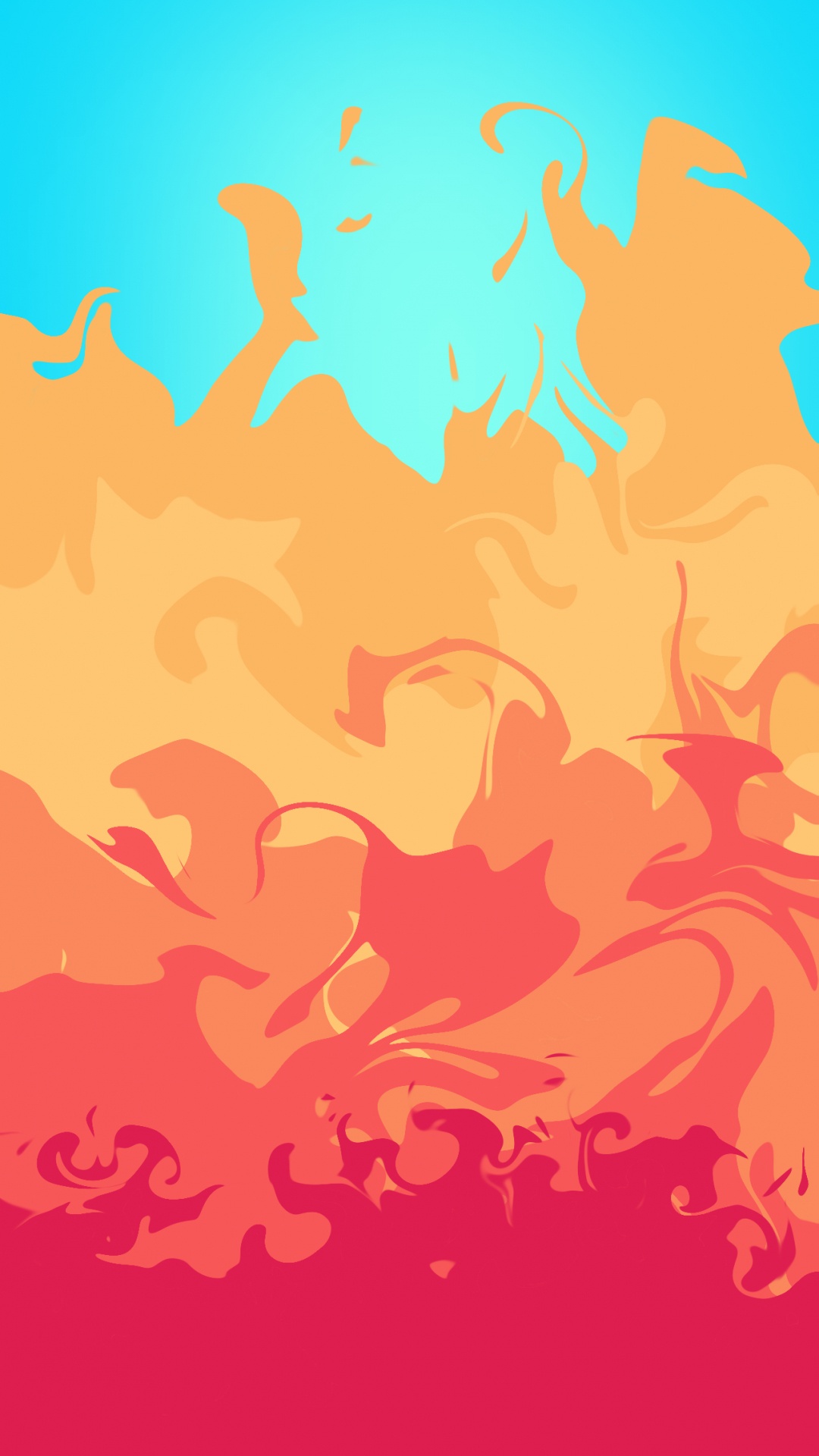 Visual Arts, Kunst, Design, Orange, Naturlandschaft. Wallpaper in 1080x1920 Resolution