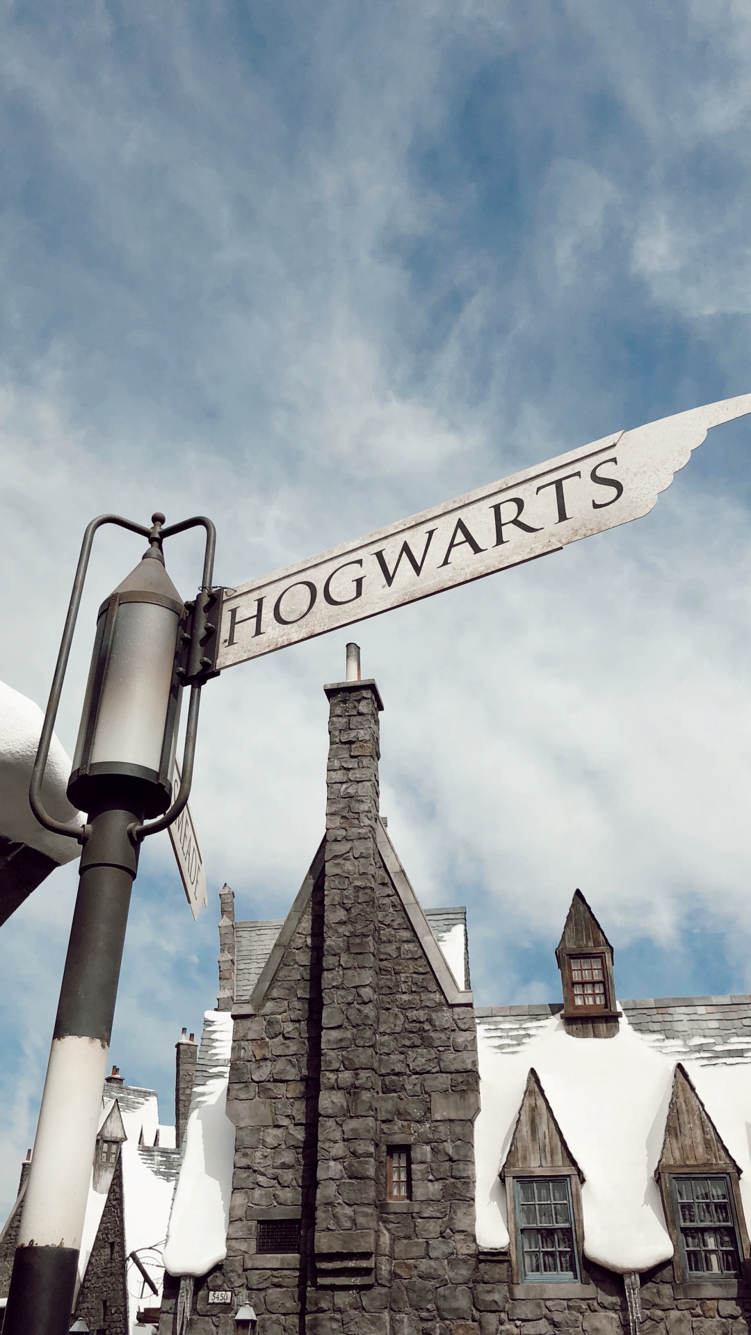 Hogwarts, 屋顶, 积云, 炮塔 壁纸 1080x1920 允许