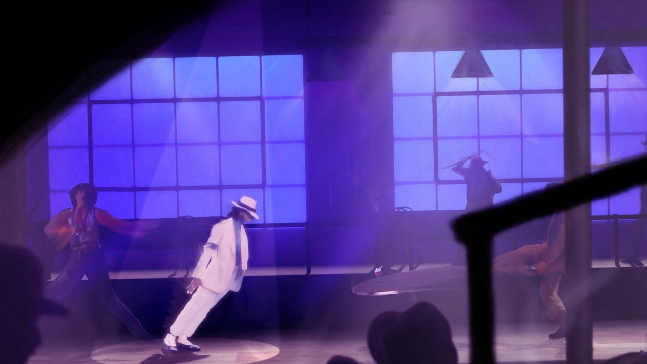 Purpur, Performancekunst, Szene, Licht, Michael Jackson. Wallpaper in 1280x720 Resolution