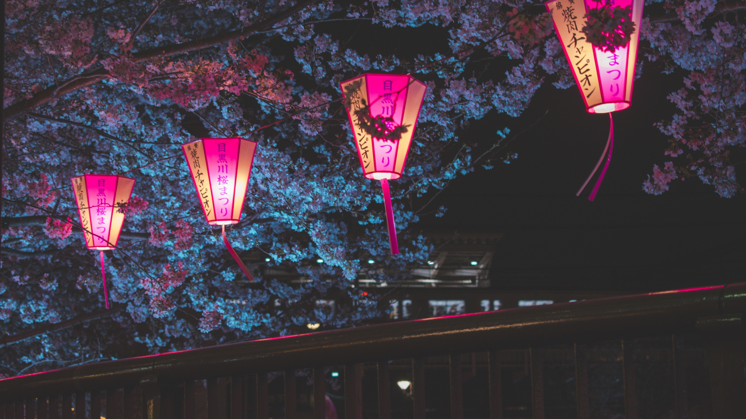 Lampadaire Rouge et Jaune. Wallpaper in 2560x1440 Resolution