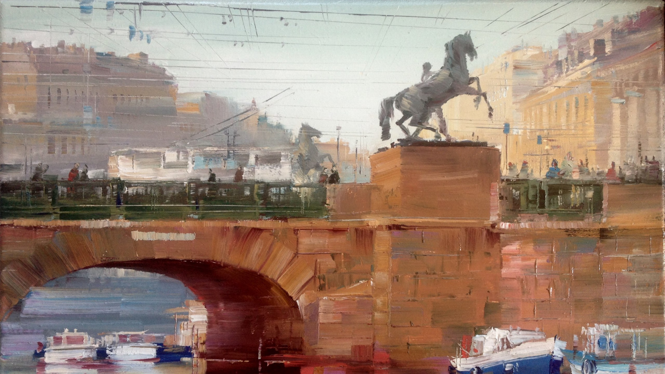 水彩画, 绘画, 艺术, 画家, 视觉艺术 壁纸 1366x768 允许