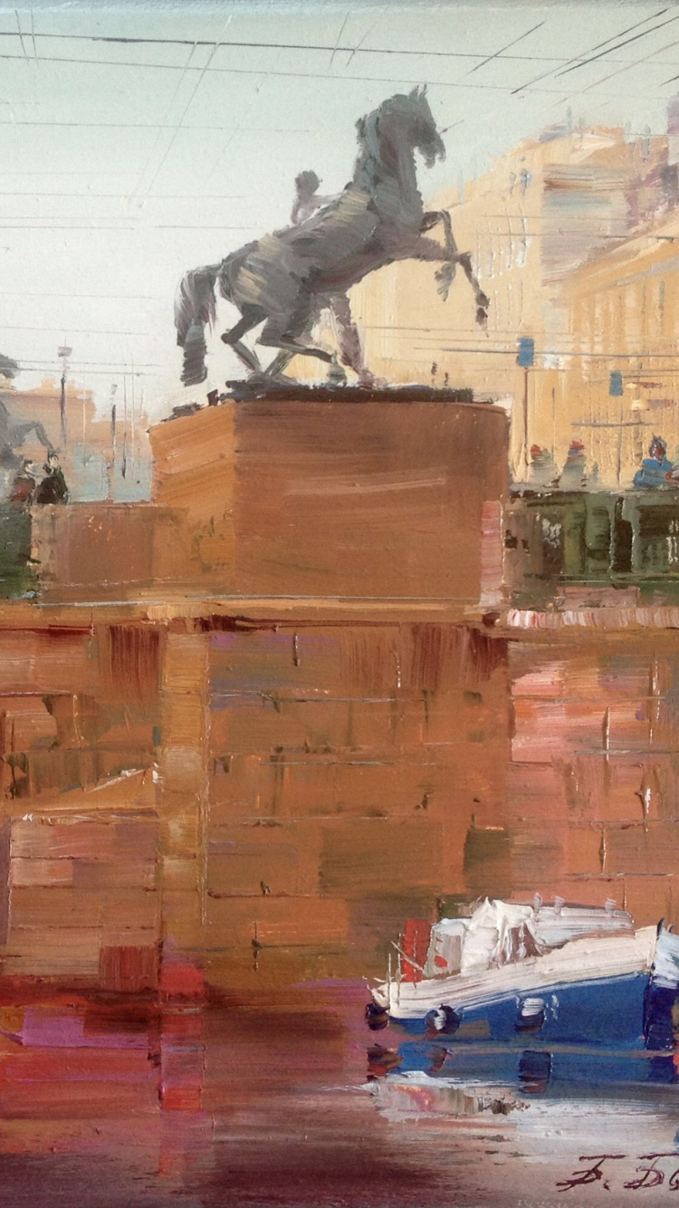 水彩画, 绘画, 艺术, 画家, 视觉艺术 壁纸 750x1334 允许