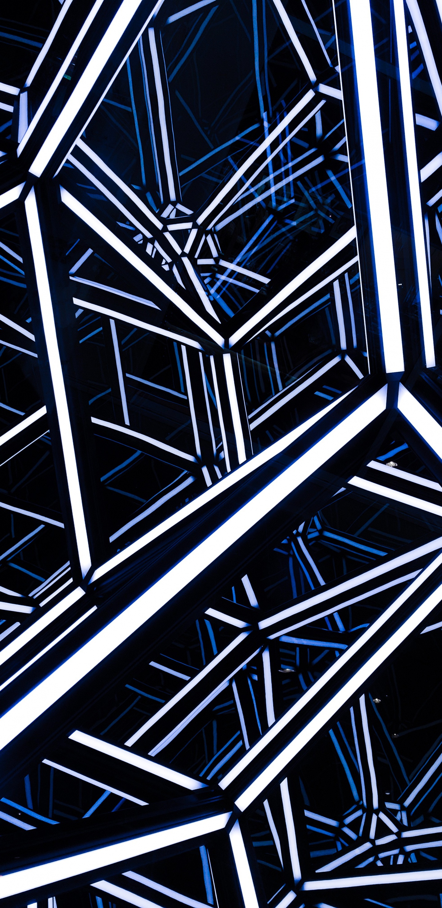 Weißer Und Schwarzer Metallrahmen. Wallpaper in 1440x2960 Resolution