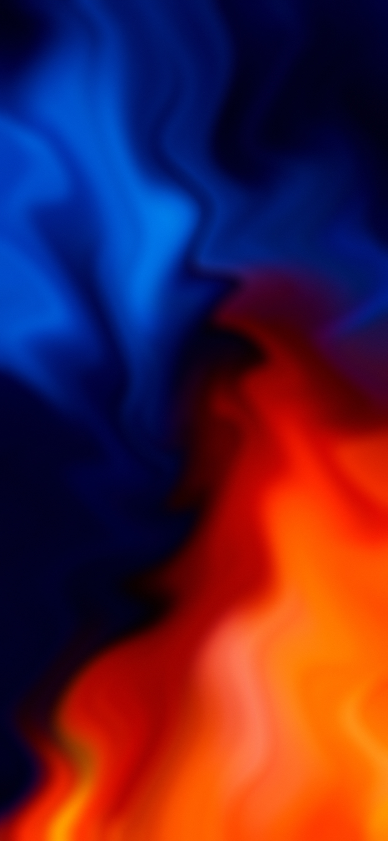 Flame, Azure, Blue, Petal, Purple. Wallpaper in 1242x2688 Resolution