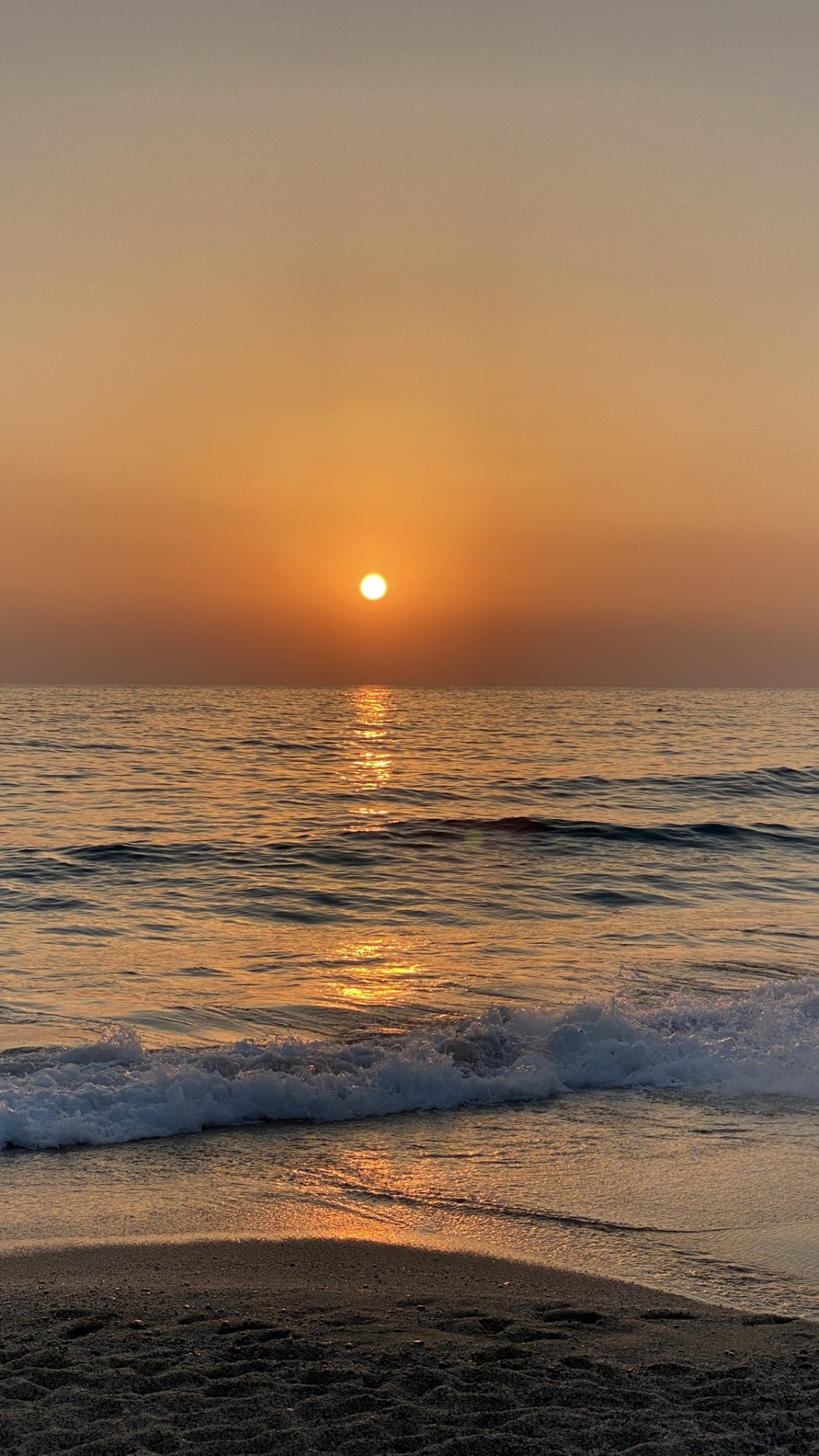 Sea, Water, Atmosphere, Afterglow, Liquid. Wallpaper in 1080x1920 Resolution