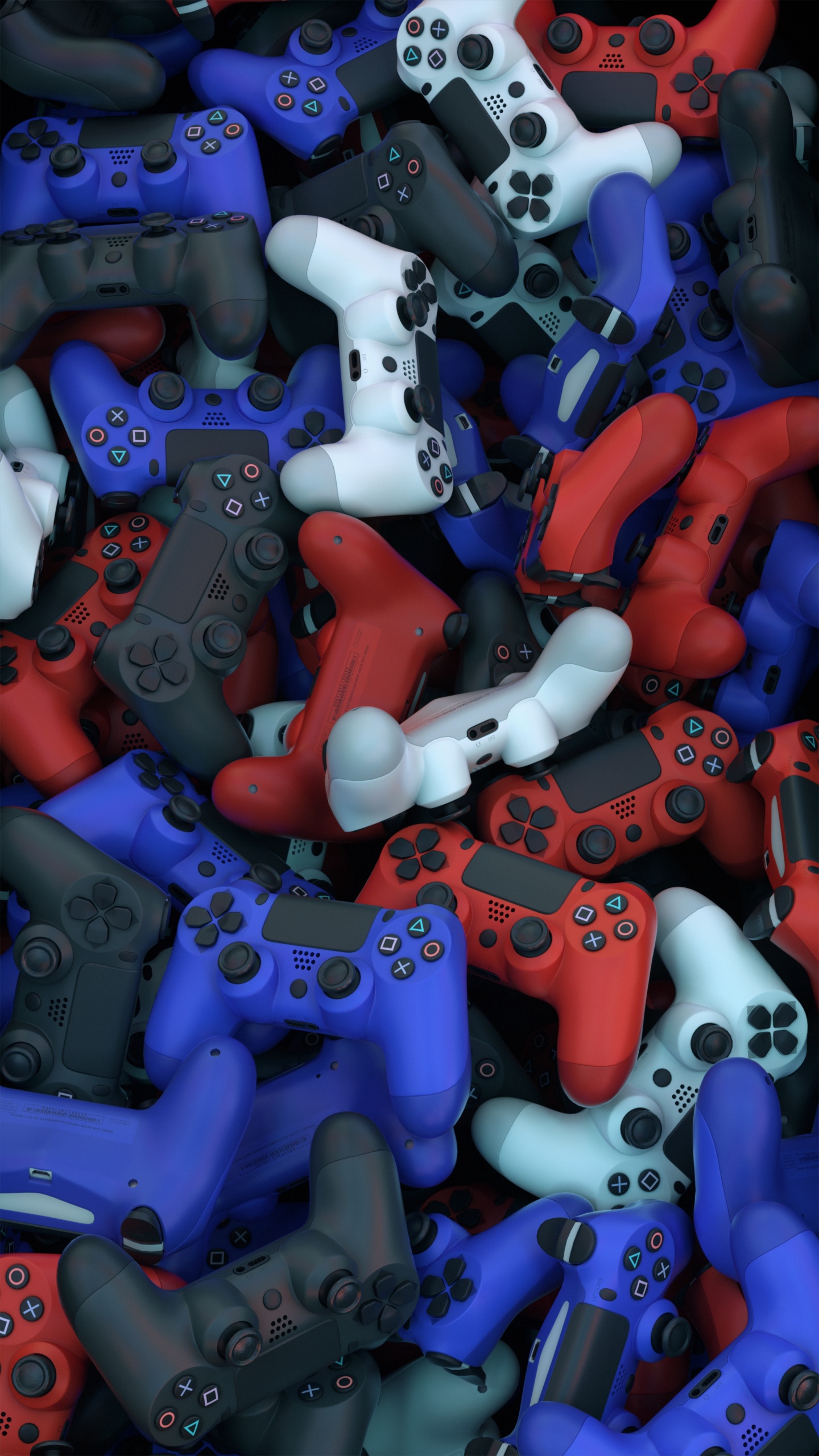 Ps4, 白色, 光, Azure, 卡通 壁纸 1440x2560 允许