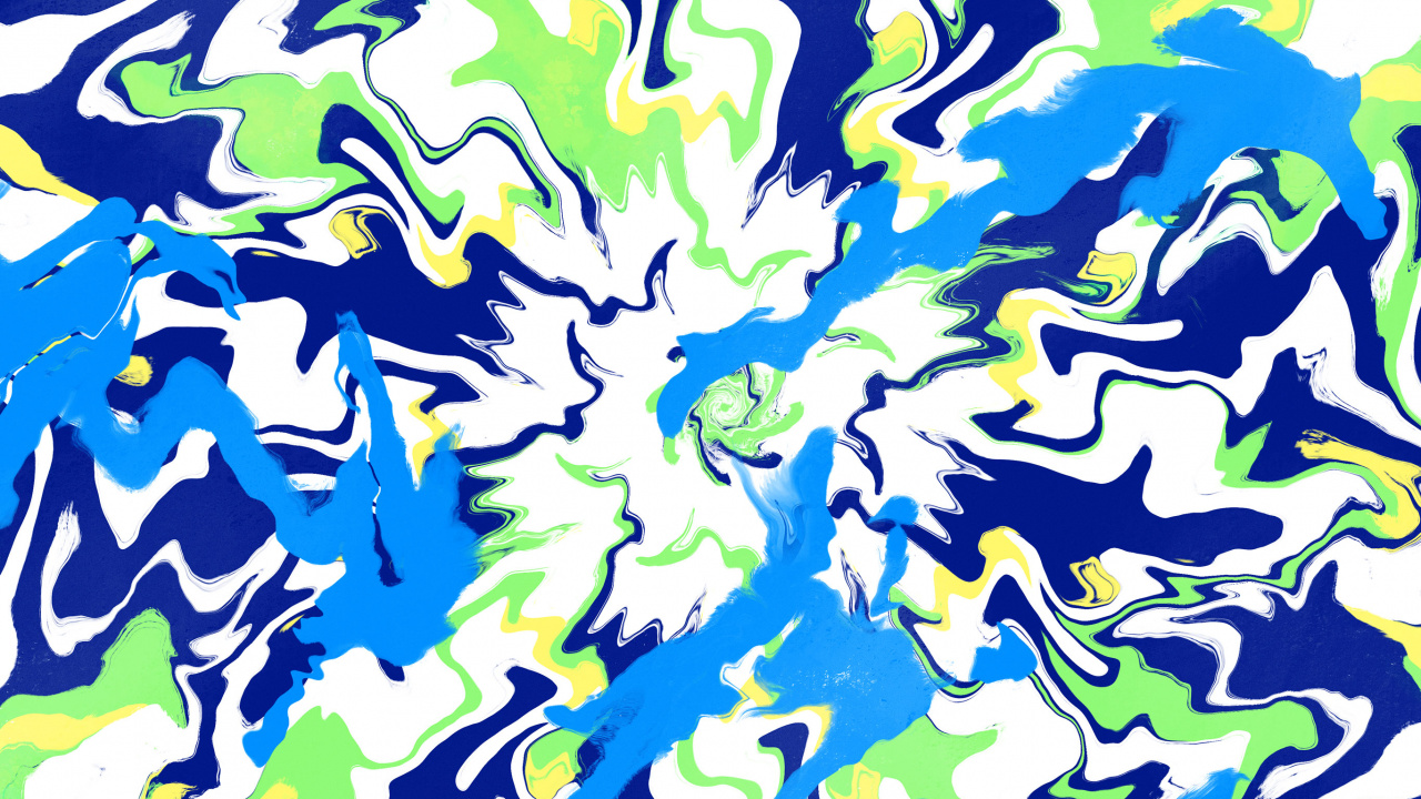 Pattern, Azure, Painting, Art, Line. Wallpaper in 1280x720 Resolution