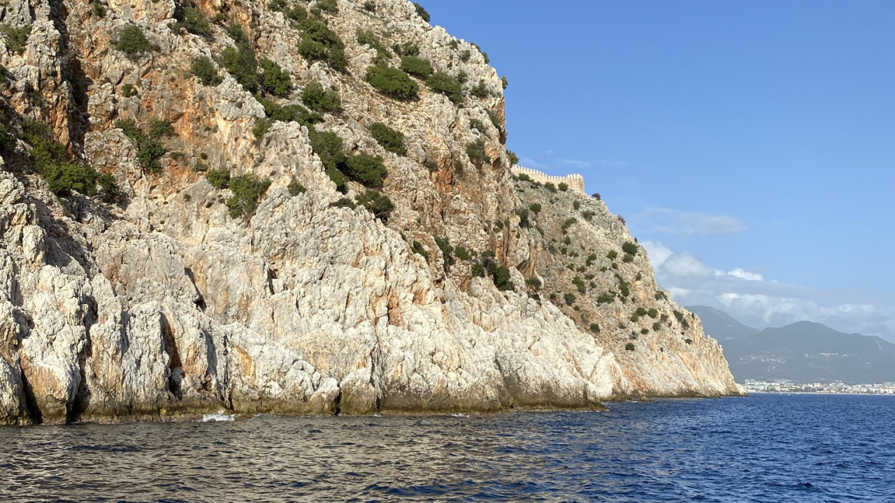 Mar, Mar Jónico, Los Islotes, Agua, Montaña. Wallpaper in 1280x720 Resolution