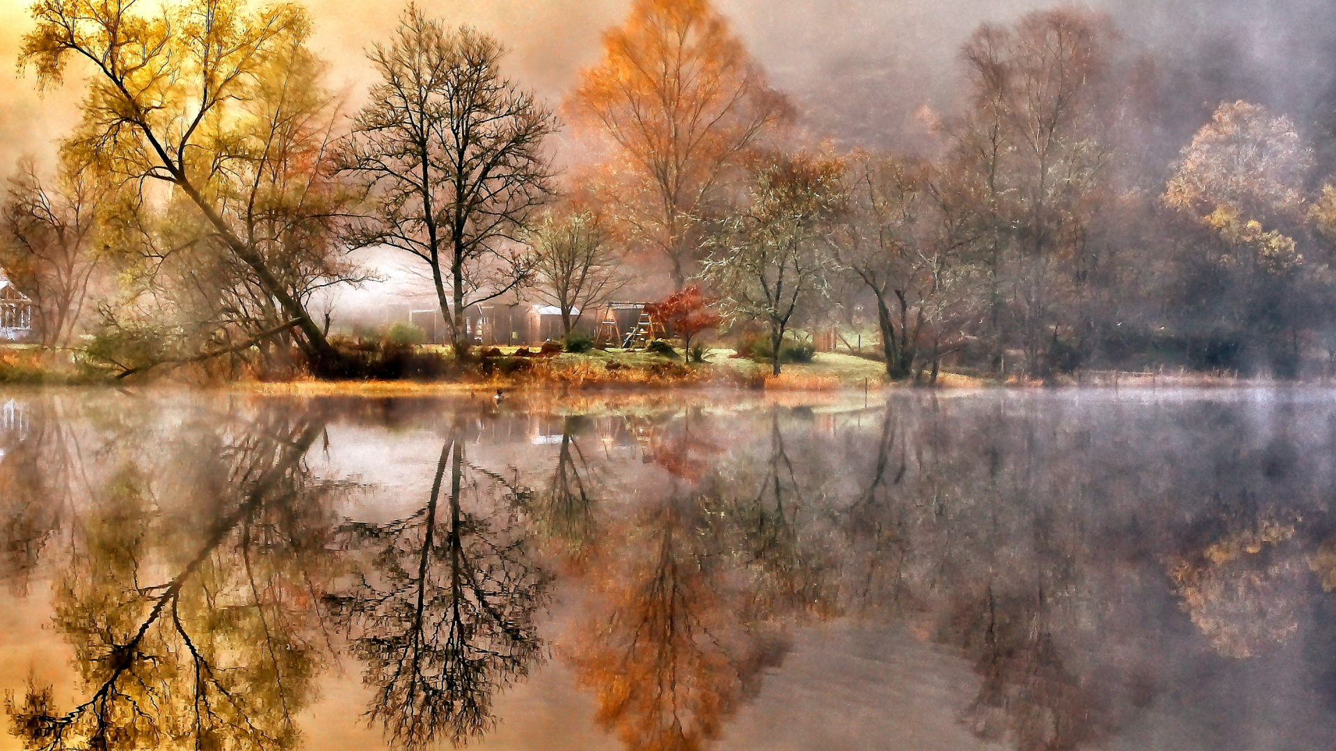 Painting, Watercolor Painting, Landscape Painting, Art, Realism. Wallpaper in 1920x1080 Resolution