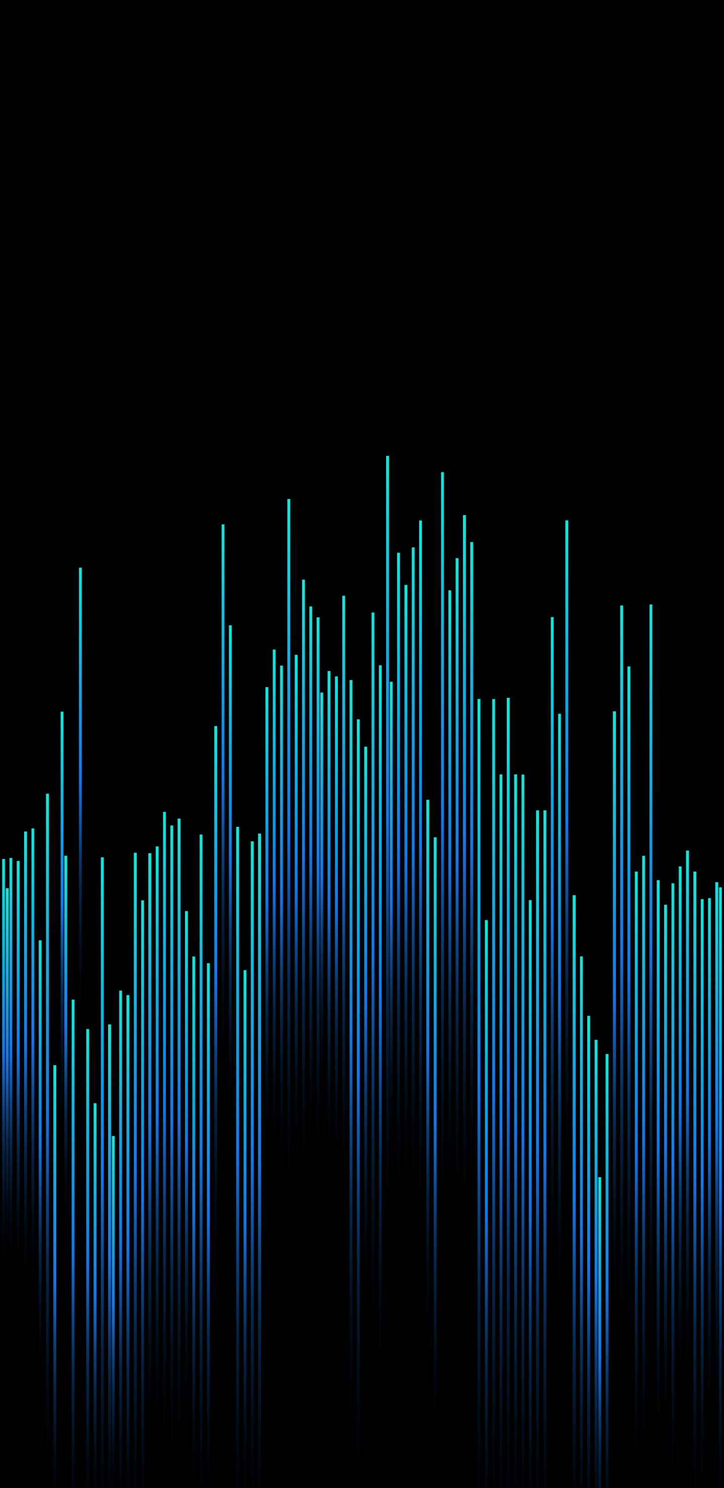 Metropolis, Electric Blue, Pattern, Graphics, Art. Wallpaper in 1440x2960 Resolution