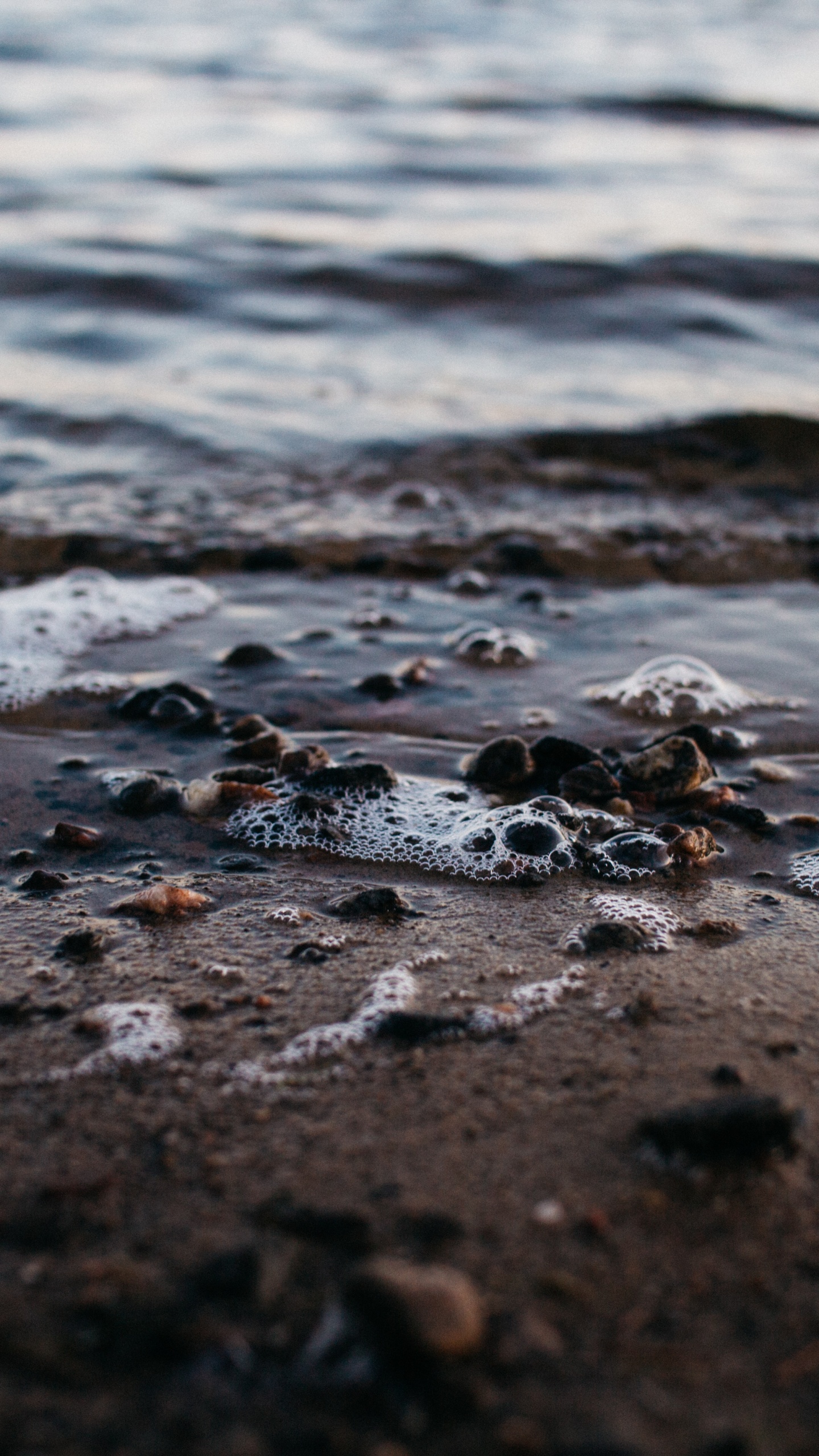 大海, 岸边, 自然环境, 海洋, 风波 壁纸 1440x2560 允许