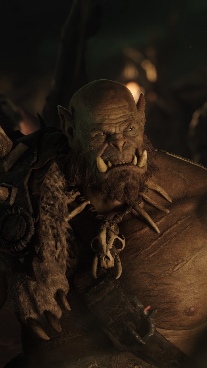 杜隆坦, 兽人, 世界的魔兽, 演员, 午夜 壁纸 720x1280 允许