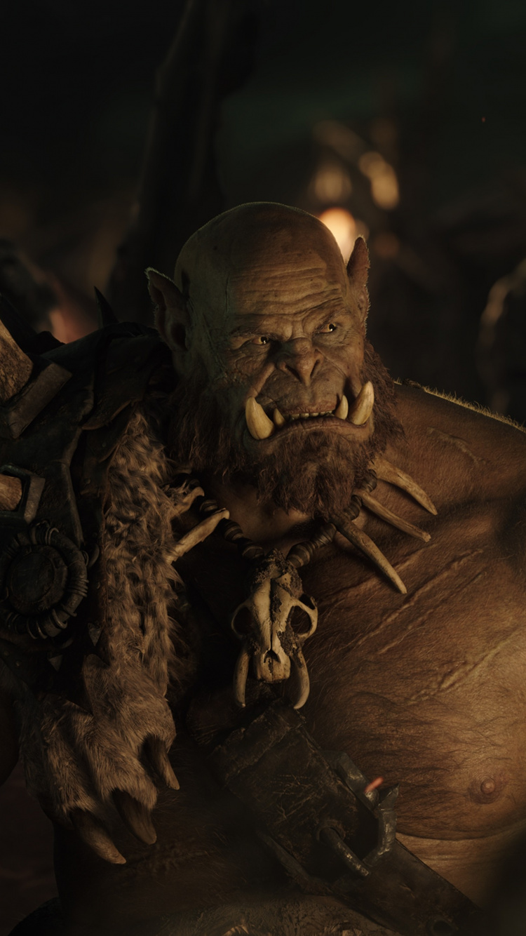 Brown Wooden Elephant Figurine With String Lights. Wallpaper in 750x1334 Resolution