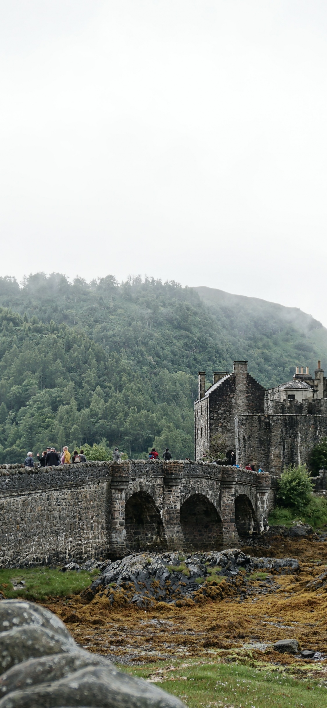 Le Château D'Eilean Donan, Dornie, Le Château De Stirling, Highlands, Tour Fenton. Wallpaper in 1125x2436 Resolution