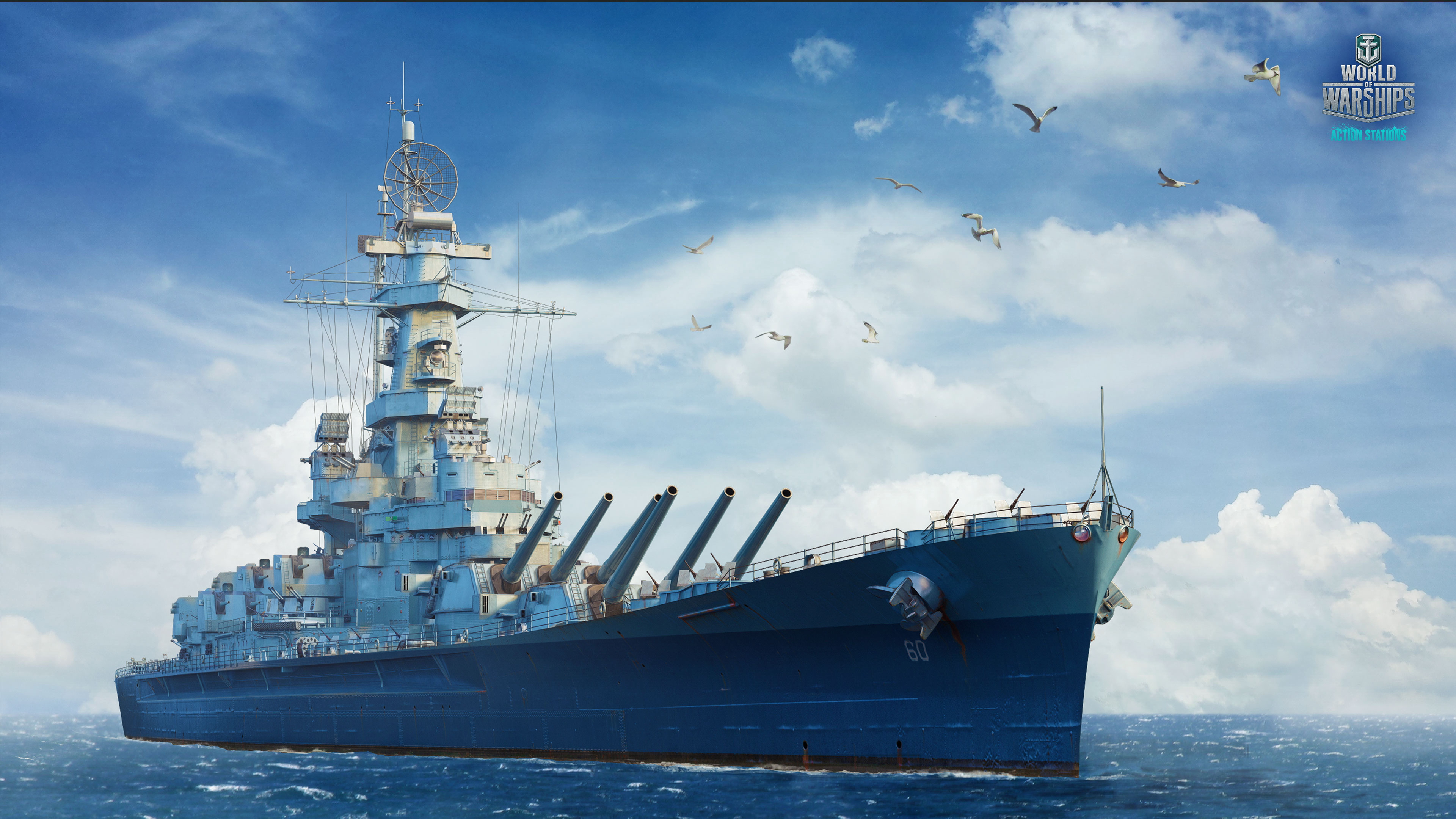 World of Warships, Warship, Battleship, Ship, Naval Ship. Wallpaper in 3840x2160 Resolution