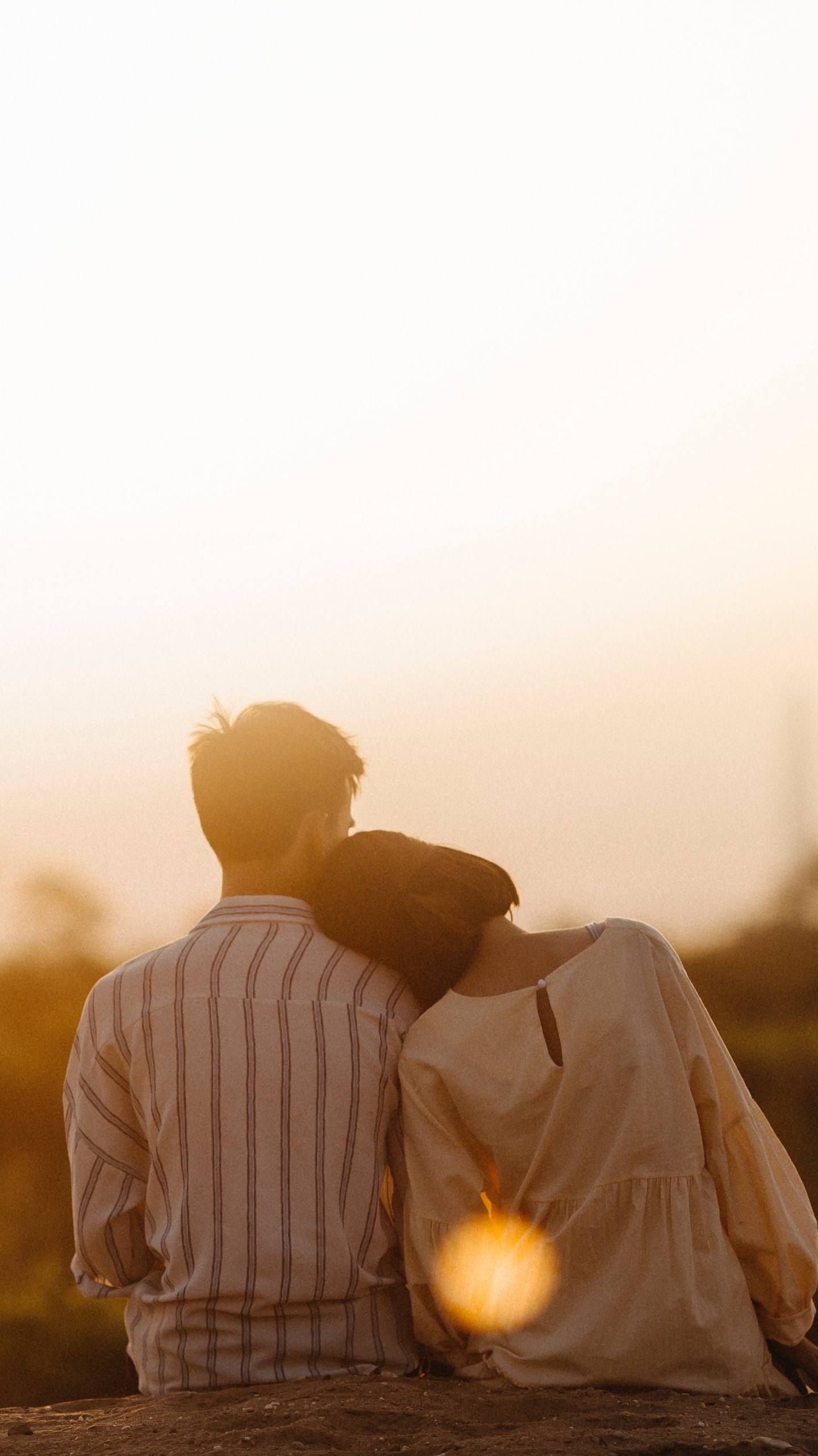 Menschen in Der Natur, Morgen, Liebe, Gelb, Romantik. Wallpaper in 1440x2560 Resolution