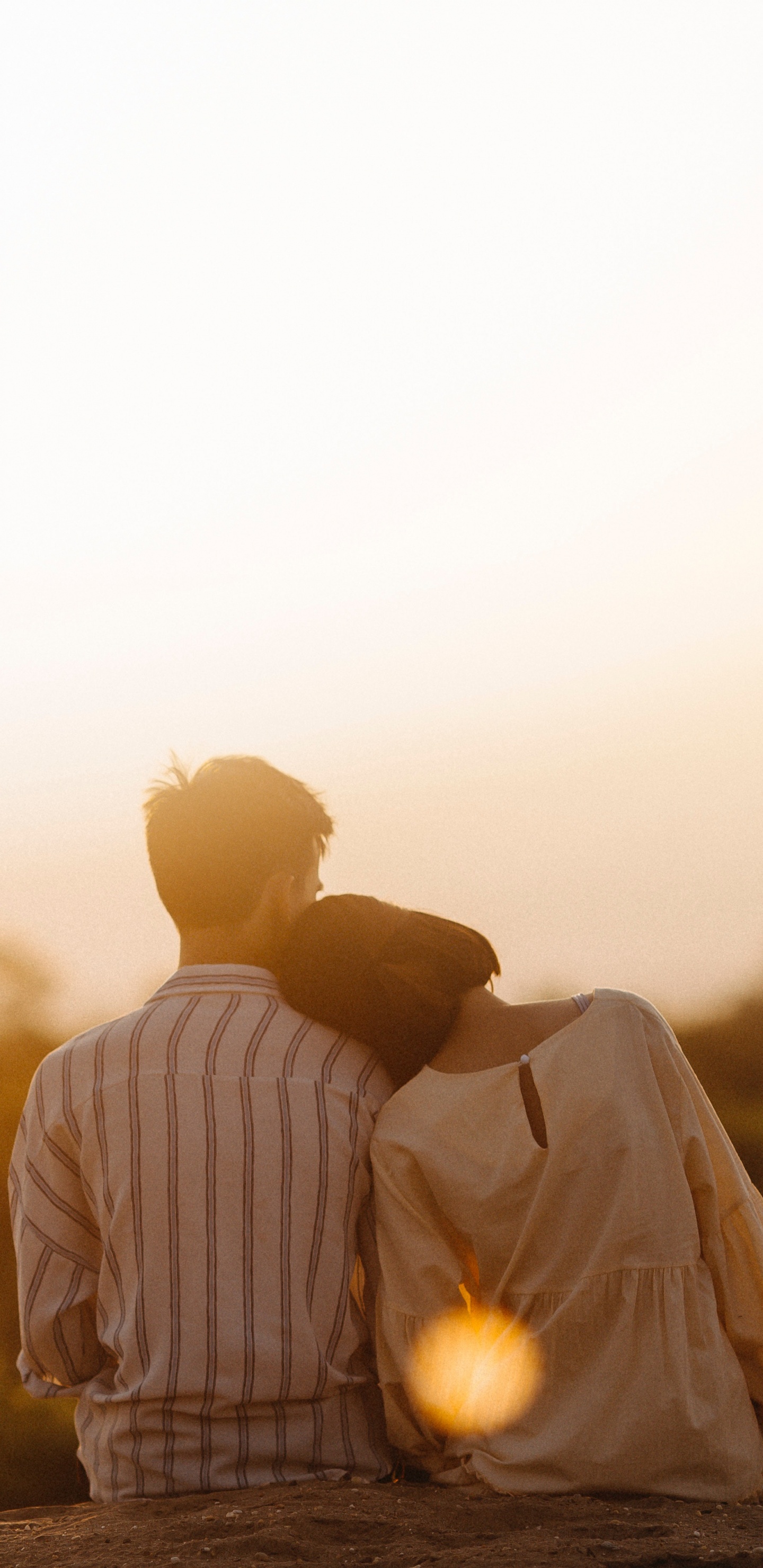 La Gente en la Naturaleza, Mañana, Amor, Amarillo, Romanticismo. Wallpaper in 1440x2960 Resolution