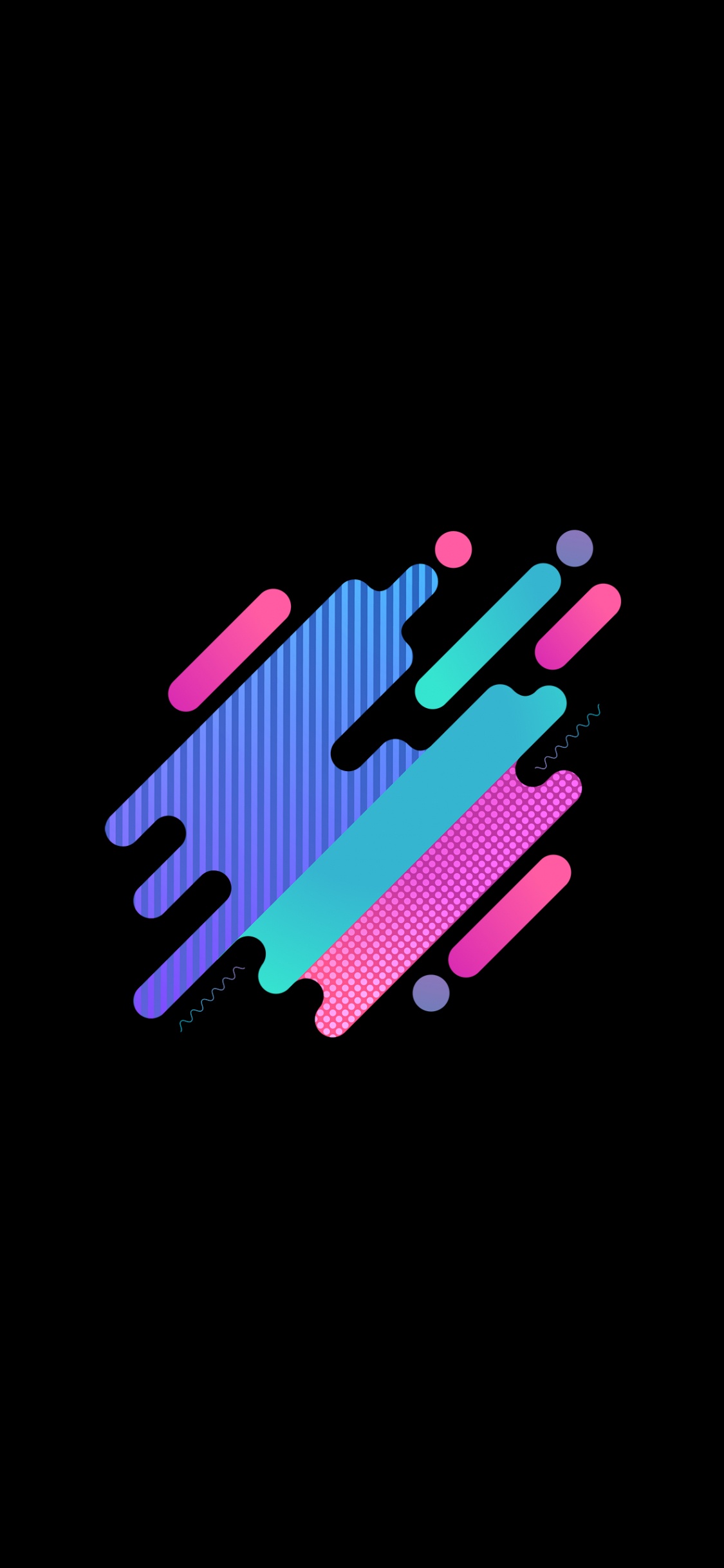 Amoled, OLED, Apple, Magenta, Pink. Wallpaper in 1125x2436 Resolution