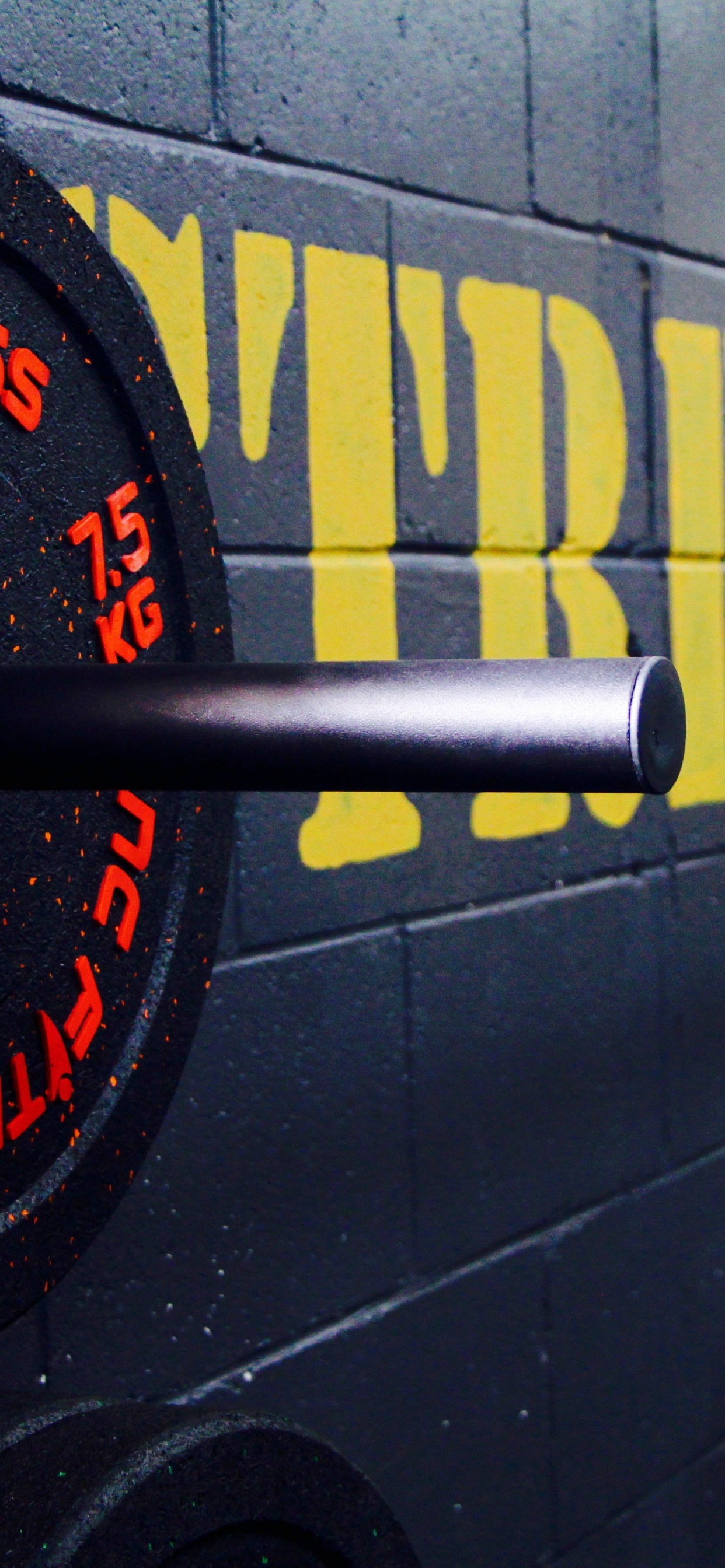 Placa de Metal Redonda Negra y Amarilla. Wallpaper in 1242x2688 Resolution