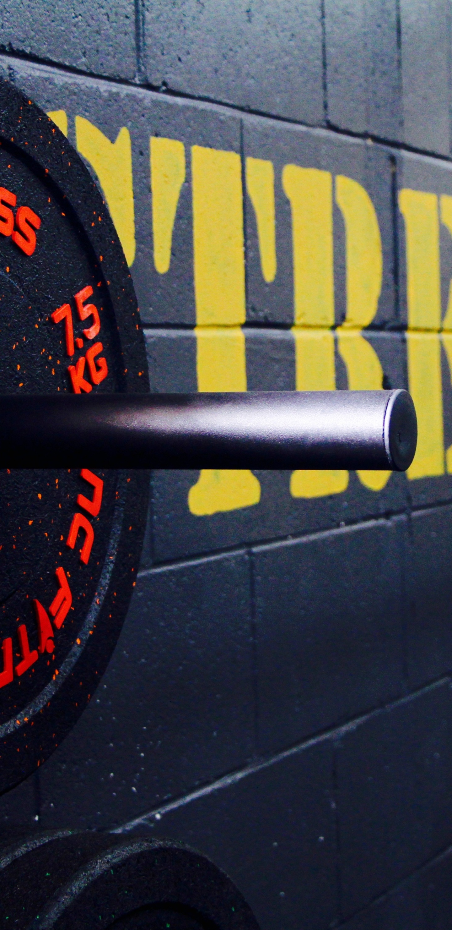 Placa de Metal Redonda Negra y Amarilla. Wallpaper in 1440x2960 Resolution