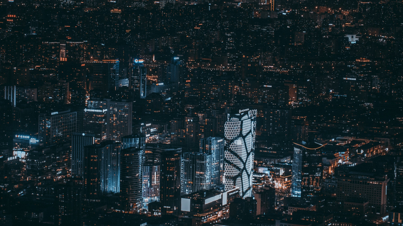 城市, 城市景观, 大都会, 天际线, 资本市 壁纸 1366x768 允许