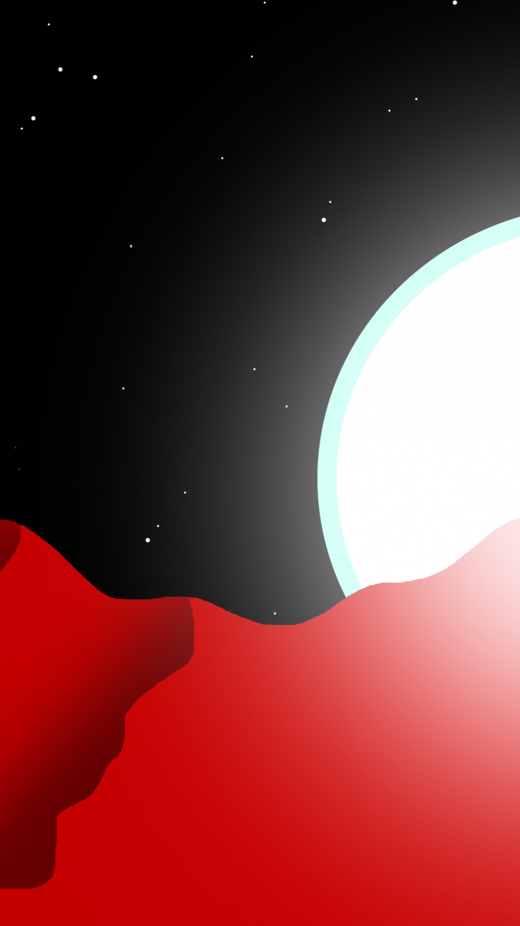 Atmosphäre, Licht, Natürlichen Umgebung, Kunst, Mond. Wallpaper in 750x1334 Resolution