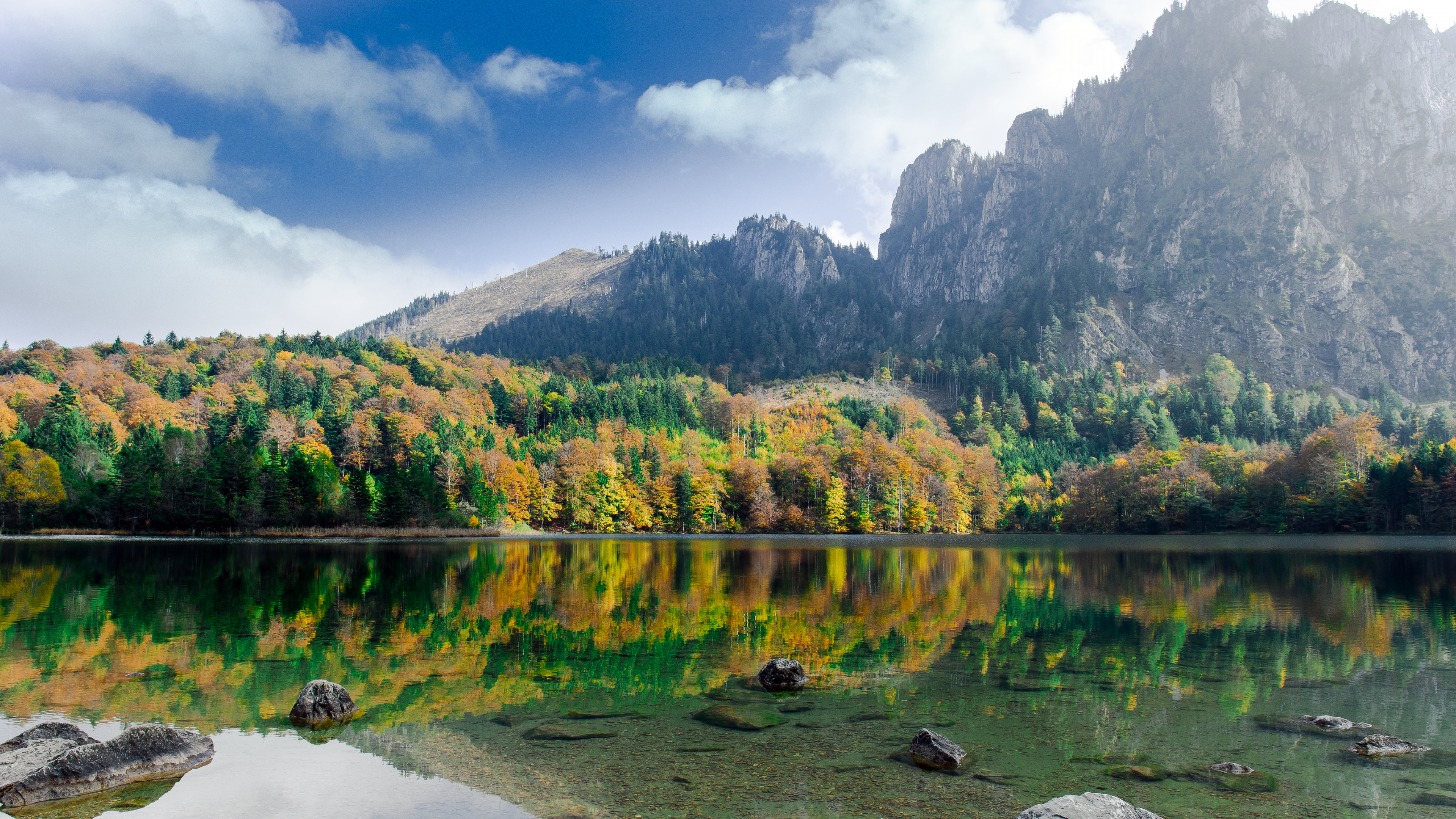 Nature, Landscape, Nature Reserve, Water, Cloud. Wallpaper in 3840x2160 Resolution