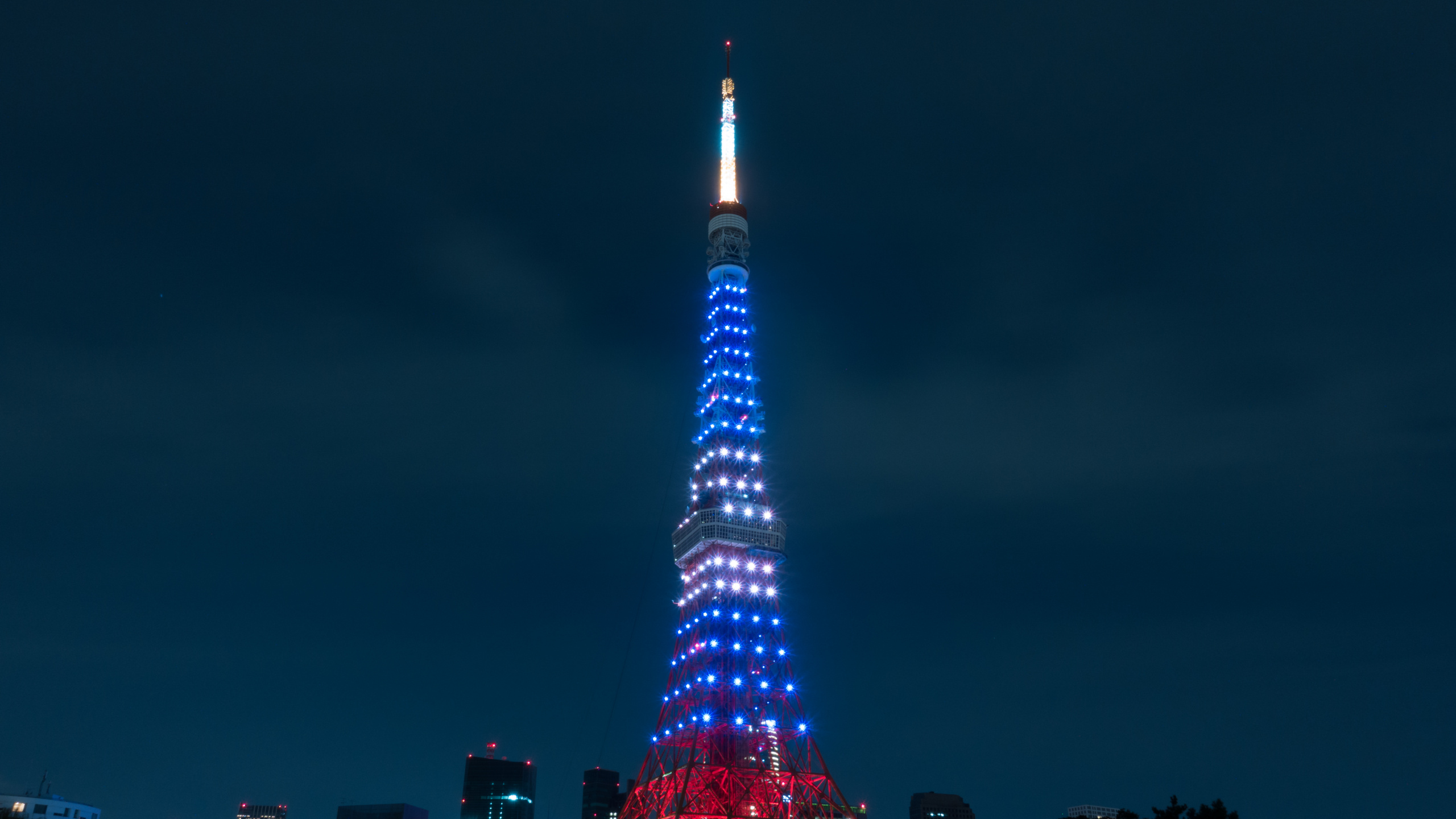 东京塔, 里程碑, 城市, 建筑, 大都会 壁纸 2560x1440 允许