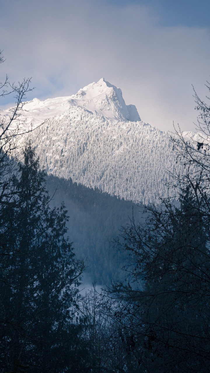 Sunlight, Snow, Mountain, Mountainous Landforms, Mount Scenery. Wallpaper in 720x1280 Resolution
