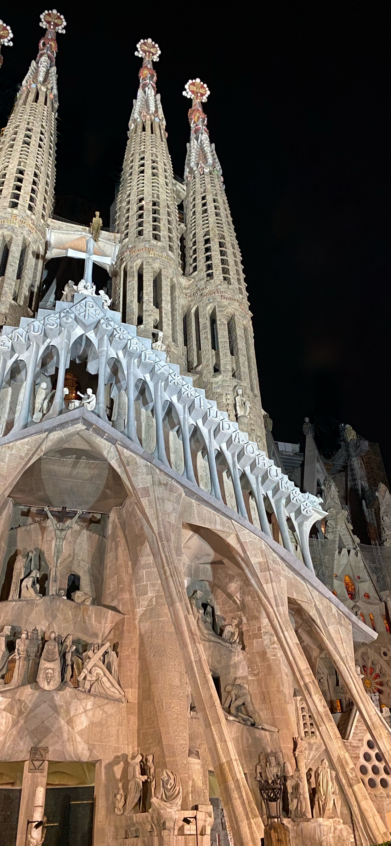 Barcelona, Spain, Landmark, Medieval Architecture, Cathedral. Wallpaper in 1242x2688 Resolution