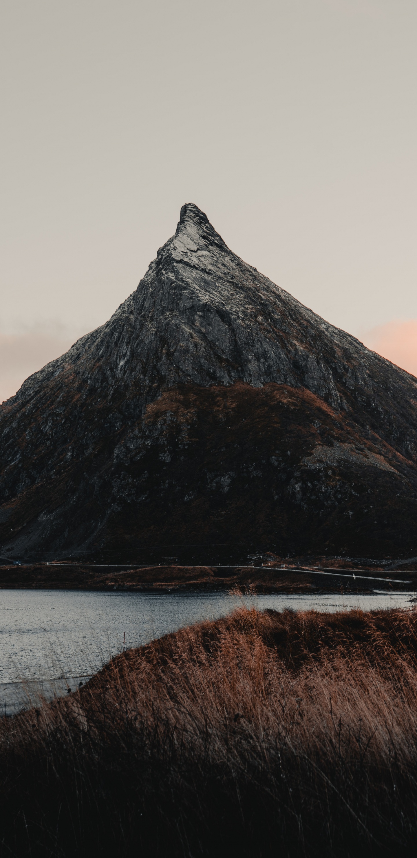 Mountain, Mountain Range, Mountainous Landforms, Highland, Nature. Wallpaper in 1440x2960 Resolution