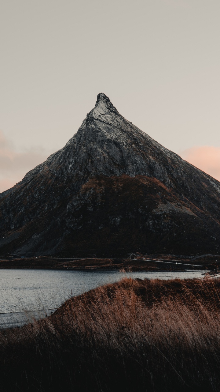 Mountain, Mountain Range, Mountainous Landforms, Highland, Nature. Wallpaper in 720x1280 Resolution
