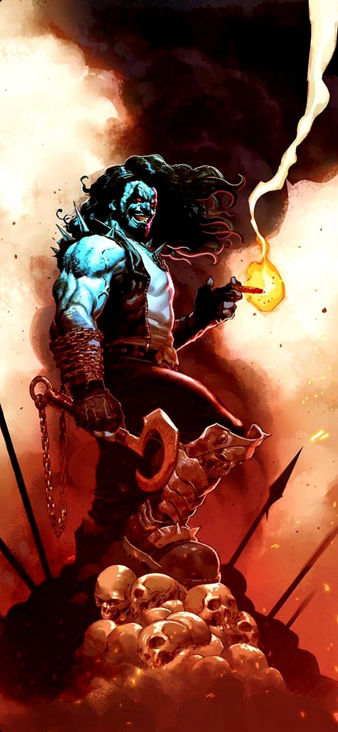 James Gunn Lobo, Lobo, Superman, Aquaman, Estudios Dc. Wallpaper in 1125x2436 Resolution