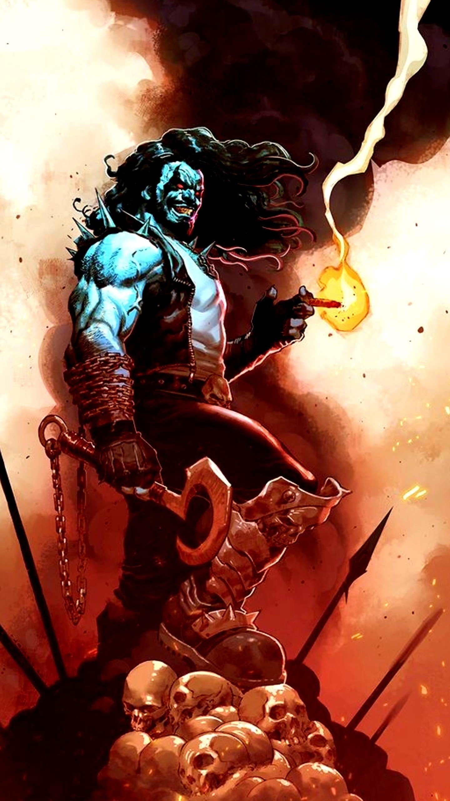 James Gunn Lobo, Lobo, Superman, Aquaman, Estudios Dc. Wallpaper in 1440x2560 Resolution