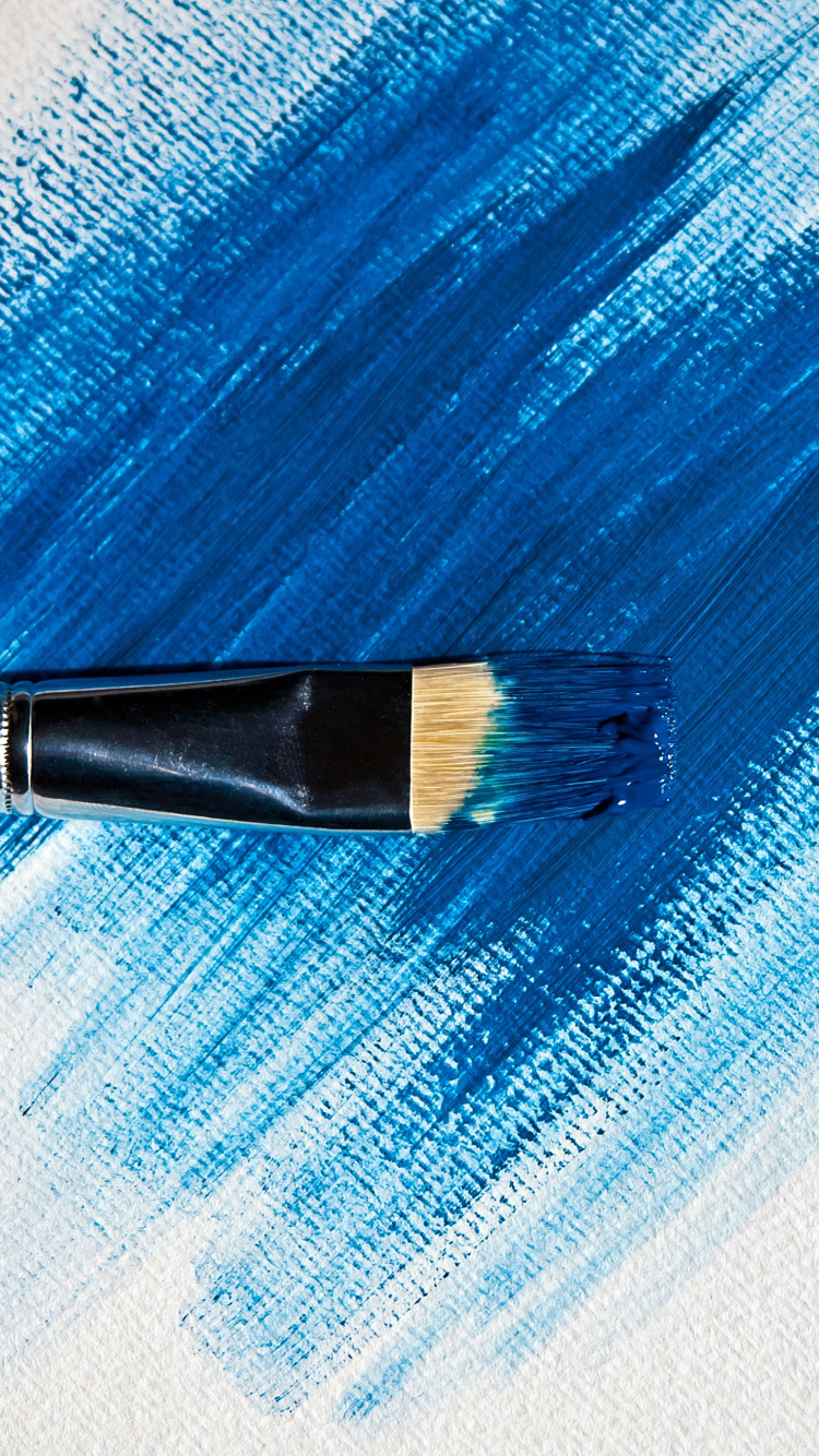 Brown and Black Makeup Brush. Wallpaper in 750x1334 Resolution