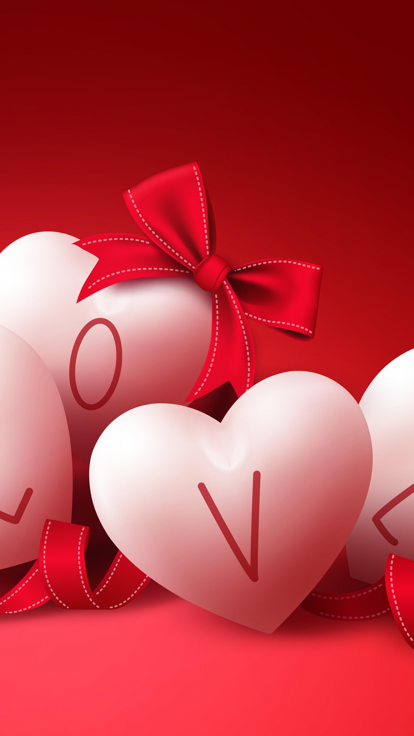 Heart, Valentines Day, Love, Love Heart. Wallpaper in 1440x2560 Resolution