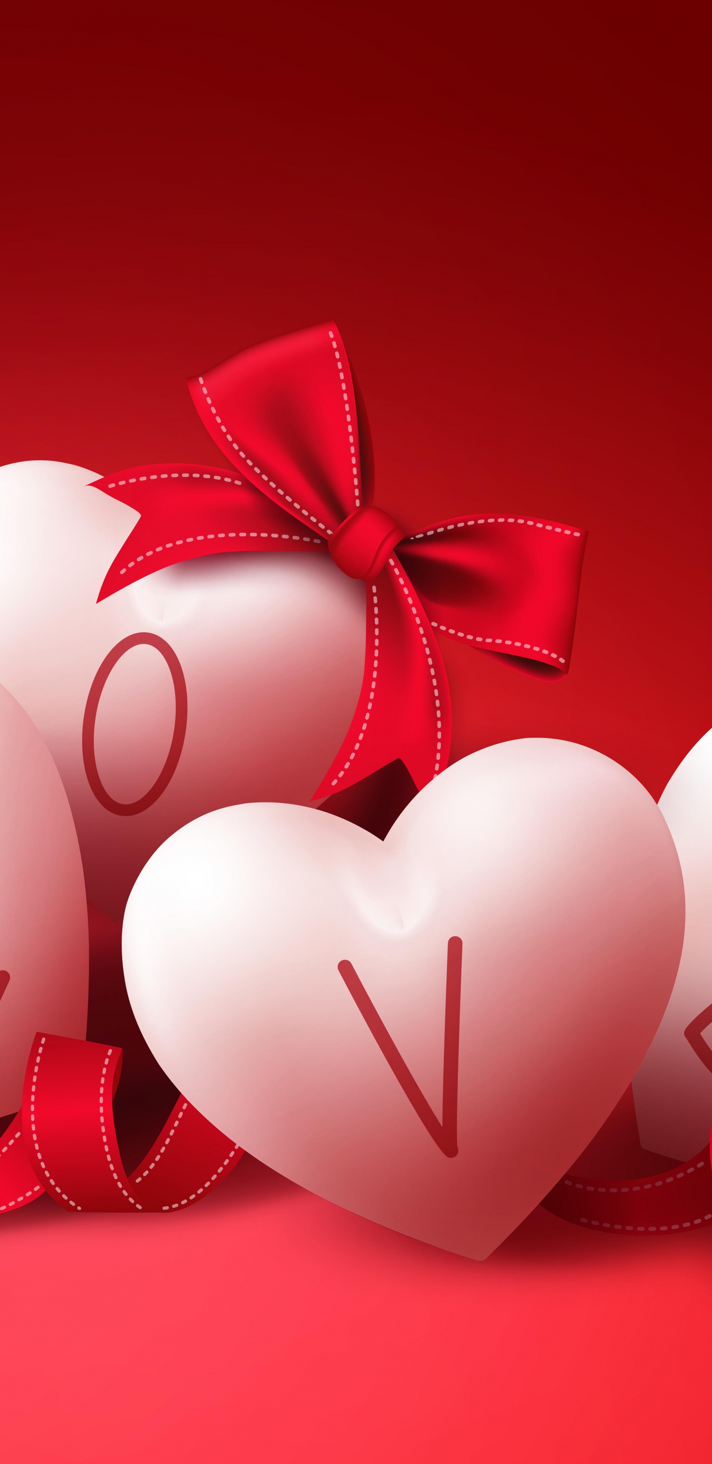 Herzen, Valentines Tag, Liebe, Liebe Herz. Wallpaper in 1440x2960 Resolution