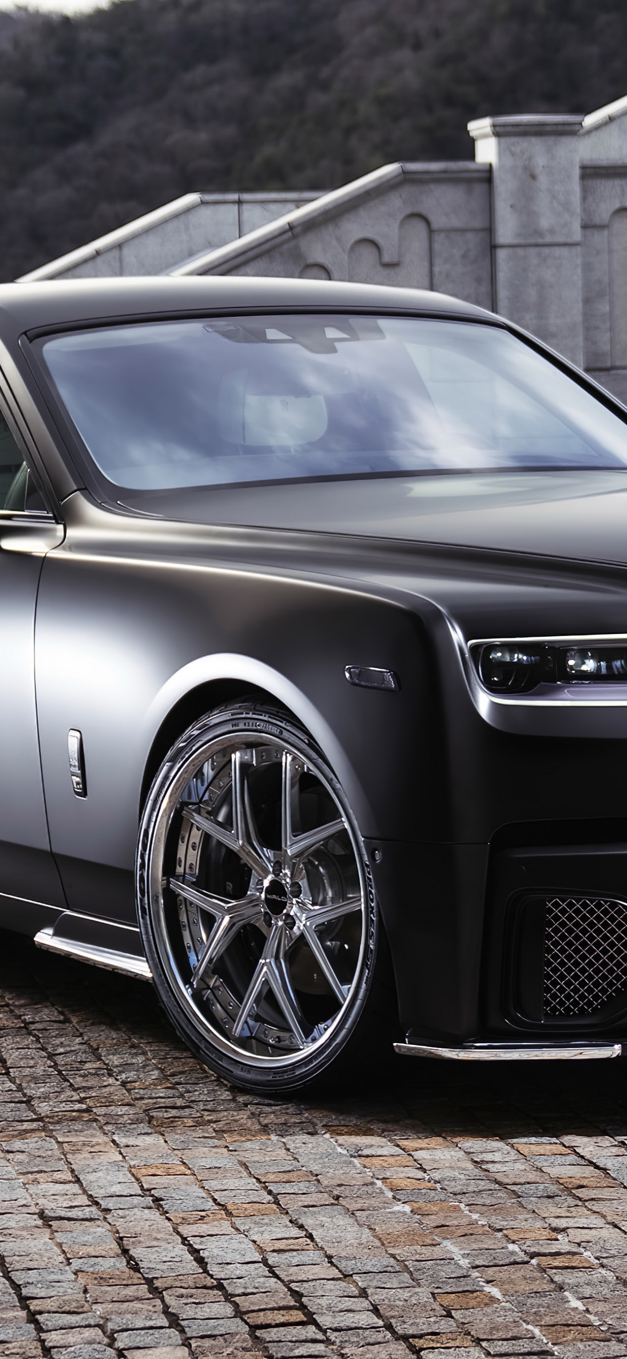 2019劳斯莱斯幻影, 劳斯莱斯的鬼, 劳斯莱斯, 劳斯莱斯幻影VIII, 劳斯莱斯幻影 壁纸 1242x2688 允许