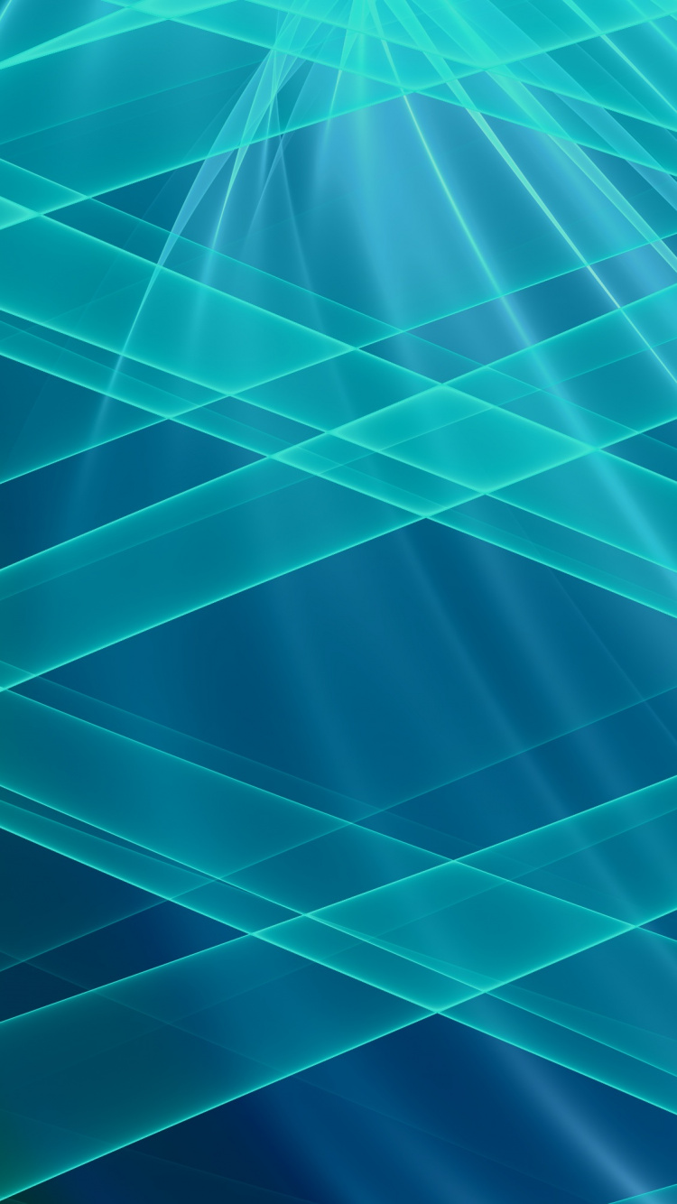 Digitale Tapete Mit Rotem Und Blauem Licht. Wallpaper in 750x1334 Resolution